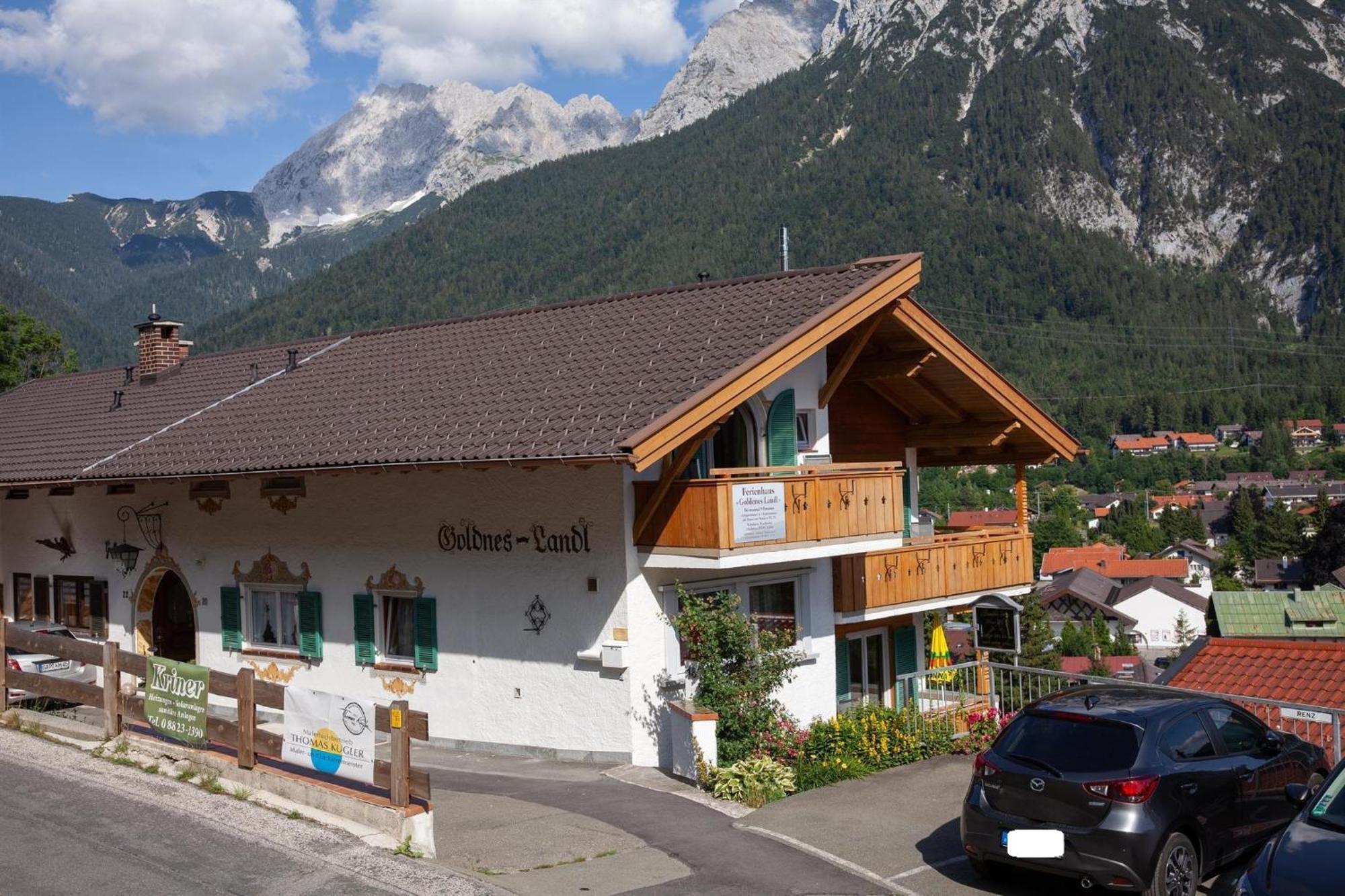 Ferienhaus Goldenes Landl Mittenwald Extérieur photo