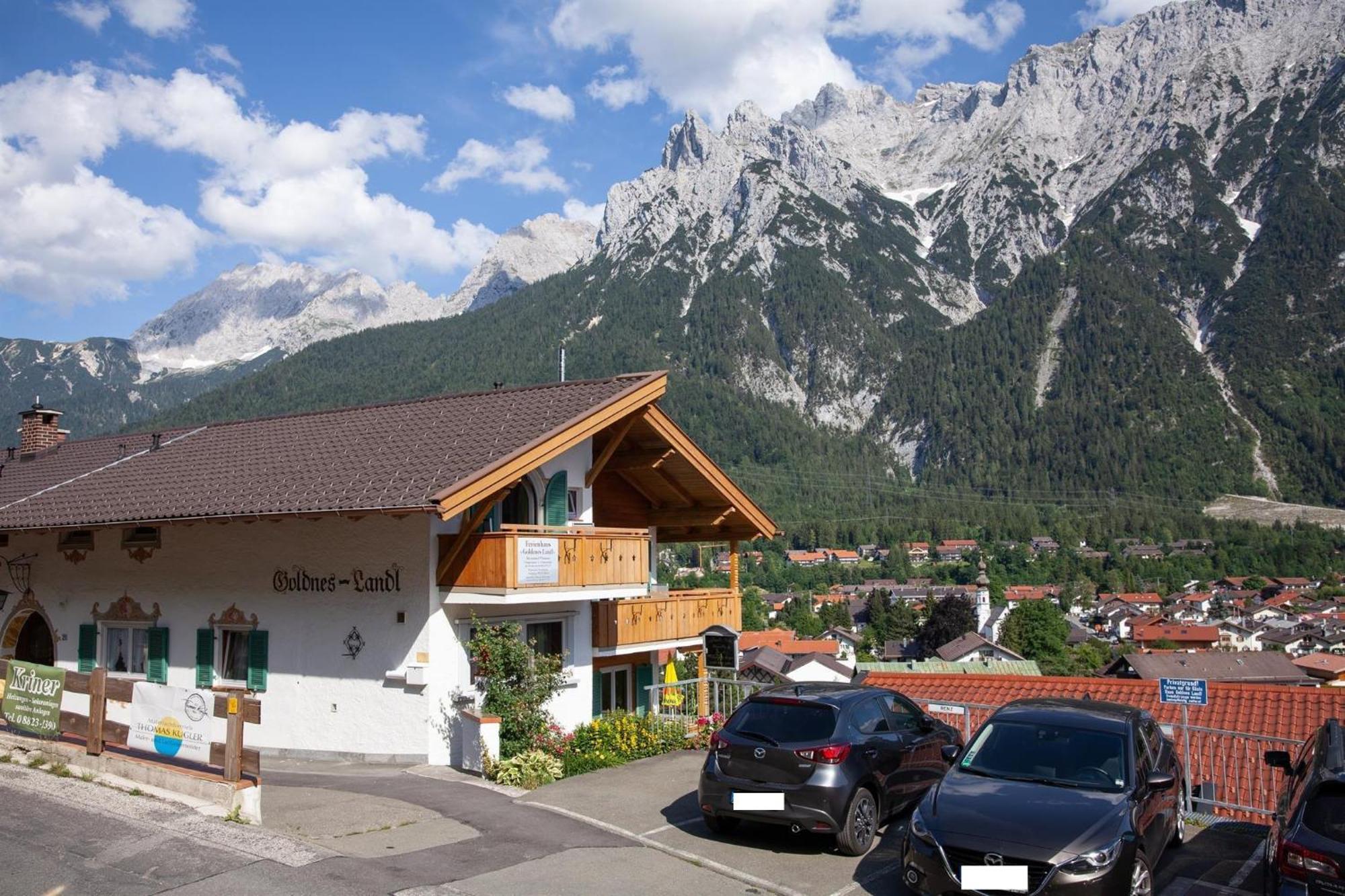 Ferienhaus Goldenes Landl Mittenwald Extérieur photo